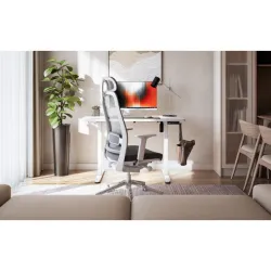 Leader 6.9 Electric Office Desk 120 cm White – view 20