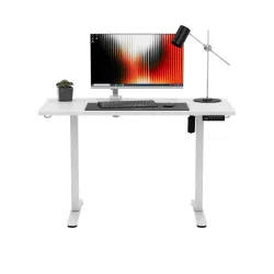 Leader 6.9 Electric Office Desk 120 cm White – view 21