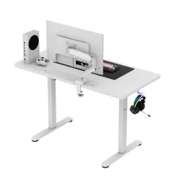 Hero 8.1 White Electric Gaming Desk 120x60cm – view 7
