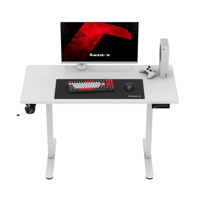 Hero 8.1 White Electric Gaming Desk 120x60cm – view 18