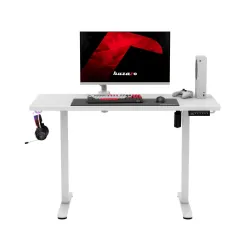 Hero 8.1 White Electric Gaming Desk 120x60cm – view 20