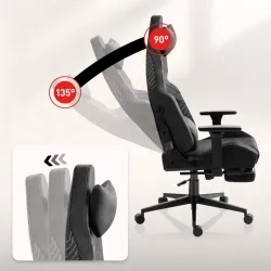 Force 8.1 Black Gaming Chair – view 5
