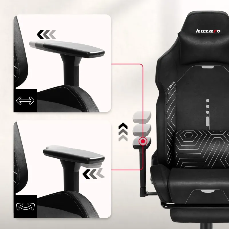 Force 8.1 Black Gaming Chair – view 7