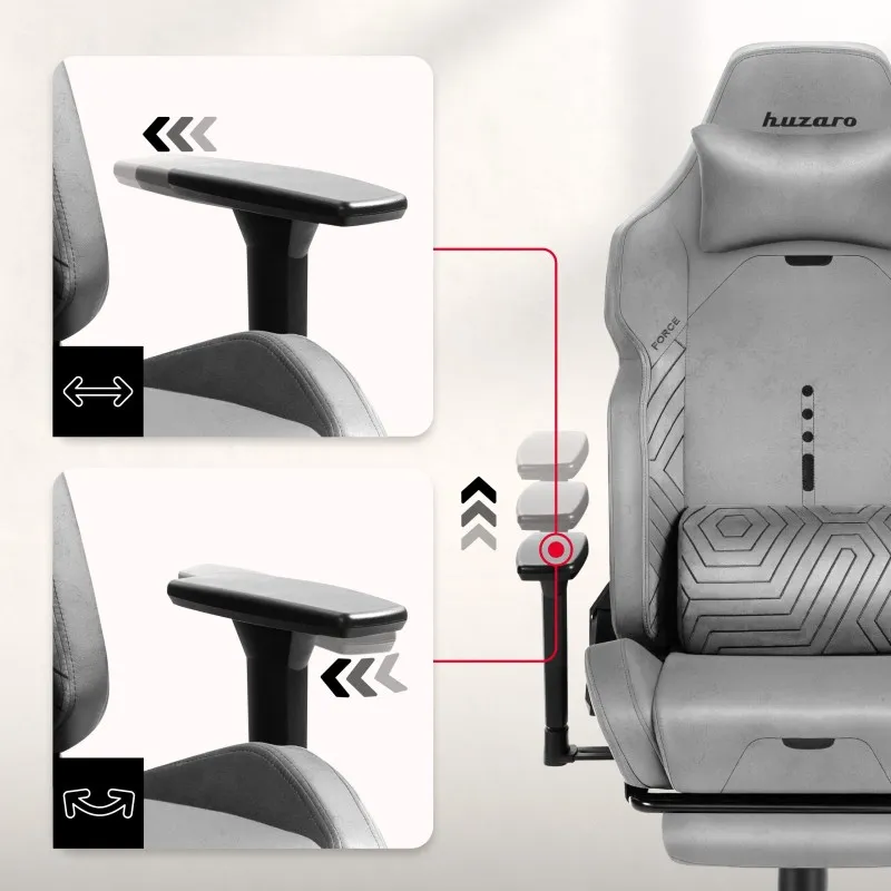 Force 8.1 Grey Gaming Chair – view 6