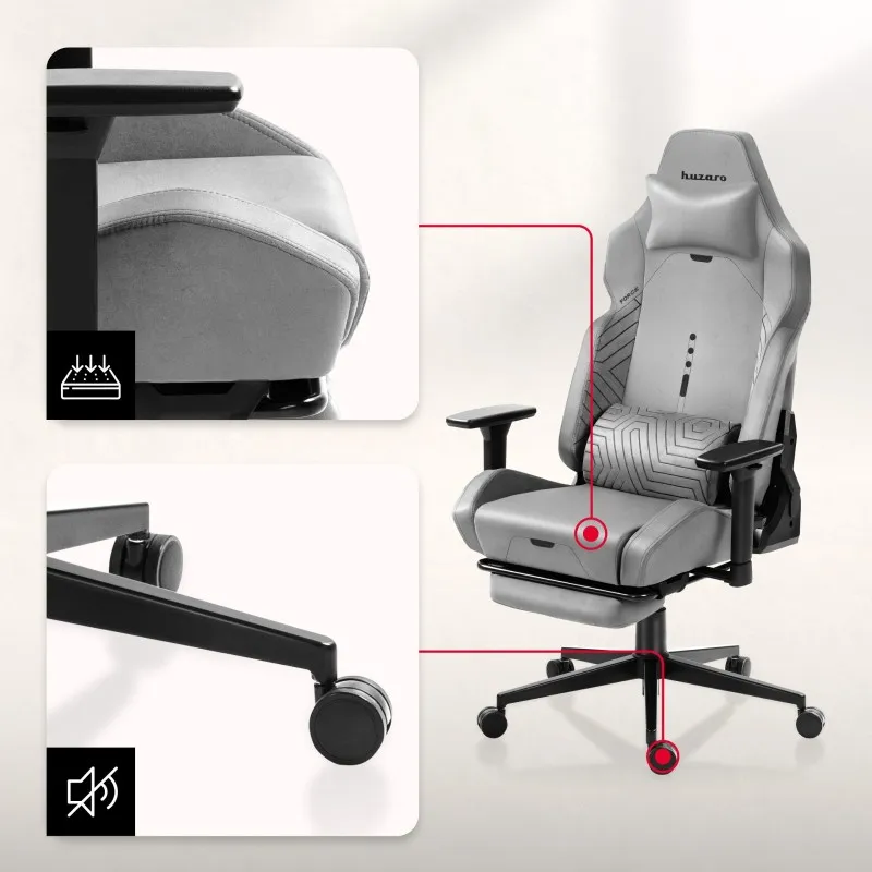 Force 8.1 Grey Gaming Chair – view 8
