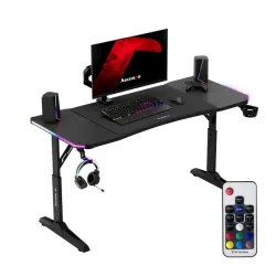 Hero 3.6 RGB Gaming Desk Black