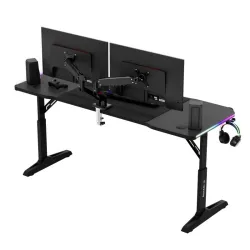 Hero 4.6 RGB Gaming Desk 160 cm Black – view 12