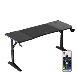 Hero 4.6 RGB Gaming Desk 160 cm Black – view 15