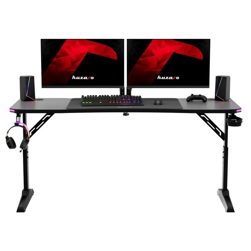 Hero 4.6 RGB Gaming Desk 160 cm Black – view 22