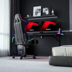 Hero 4.6 RGB Gaming Desk 160 cm Black – view 23