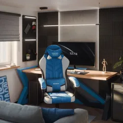 Force 2.7 Blue Velvet Gaming Chair 3