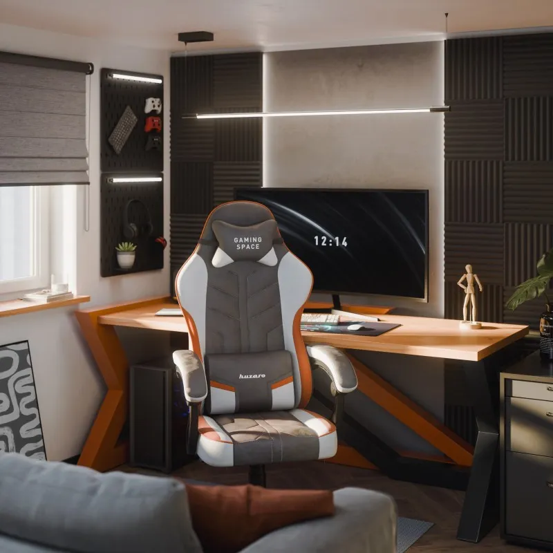 Force 2.7 Grey Velvet Gaming Chair – view 3
