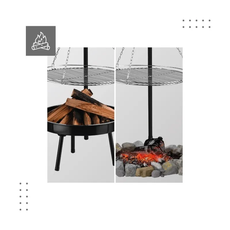 Roast 30 2-in-1 Garden Fireplace with Grill – view 4