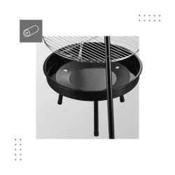Roast 30 2-in-1 Garden Fireplace with Grill – view 7