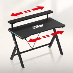 Hero 1.9 RGB Gaming Desk 120 cm – view 16