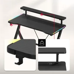 Hero 1.9 RGB Gaming Desk 120 cm – view 19