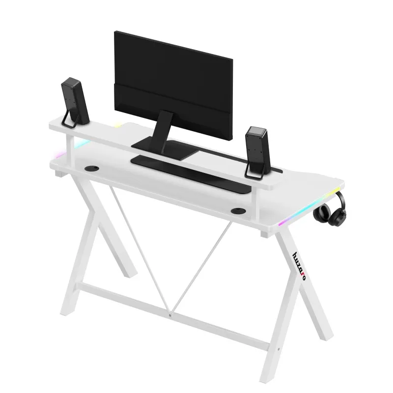 Hero 1.9 RGB Gaming Desk White 120 cm – view 5