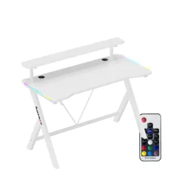 Hero 1.9 RGB Gaming Desk White 120 cm – view 7