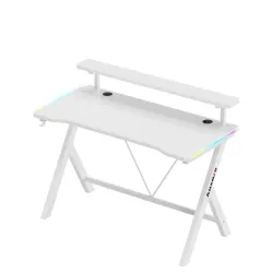 Hero 1.9 RGB Gaming Desk White 120 cm – view 8