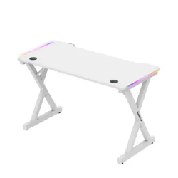 Hero 2.3 RGB White Gaming Desk 120 cm – view 2