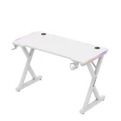 Hero 2.3 RGB White Gaming Desk 120 cm – view 4