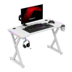 Hero 2.3 RGB White Gaming Desk 120 cm – view 7