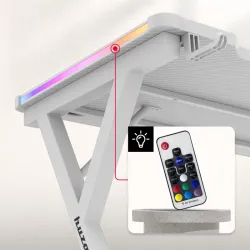 Hero 2.3 RGB White Gaming Desk 120 cm – view 13