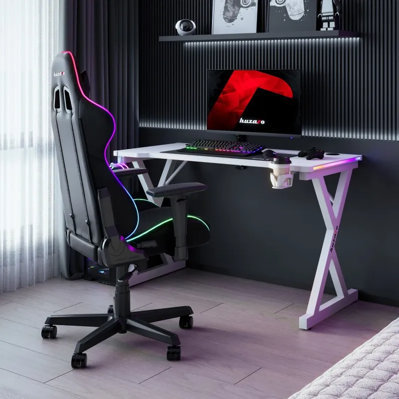 Hero 2.3 RGB White Gaming Desk 120 cm – view 19