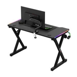 Hero 2.3 RGB Gaming Desk 120 cm with LED Lighting – view 4