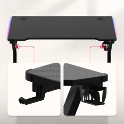Hero 2.3 RGB Gaming Desk 120 cm with LED Lighting – view 13