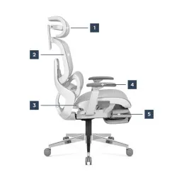 Mark Adler Expert 9.3 Grey Ergonomic Gaming Chair 16