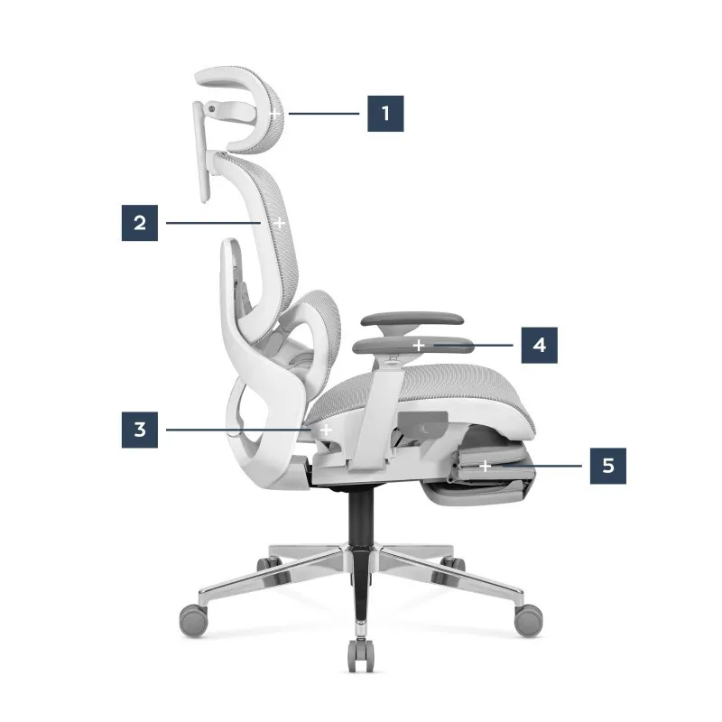 Mark Adler Expert 9.3 Grey Ergonomic Gaming Chair 16