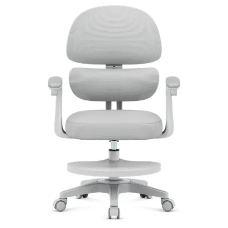 Junior 4.4 Grey ergonomic chair for kids, perfect for office use