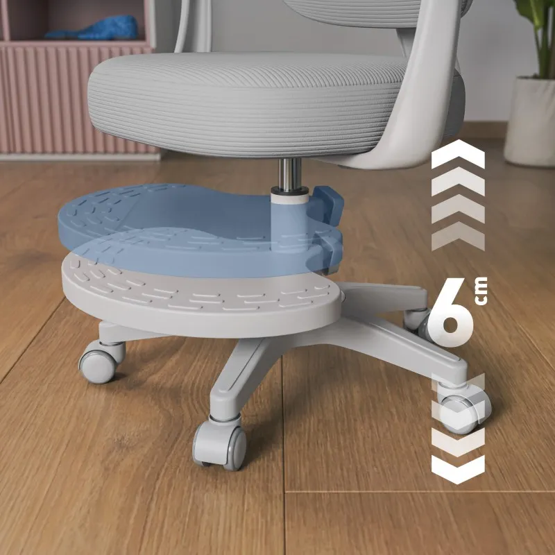Junior 4.4 Grey Ergonomic Office Chair for Kids – view 5