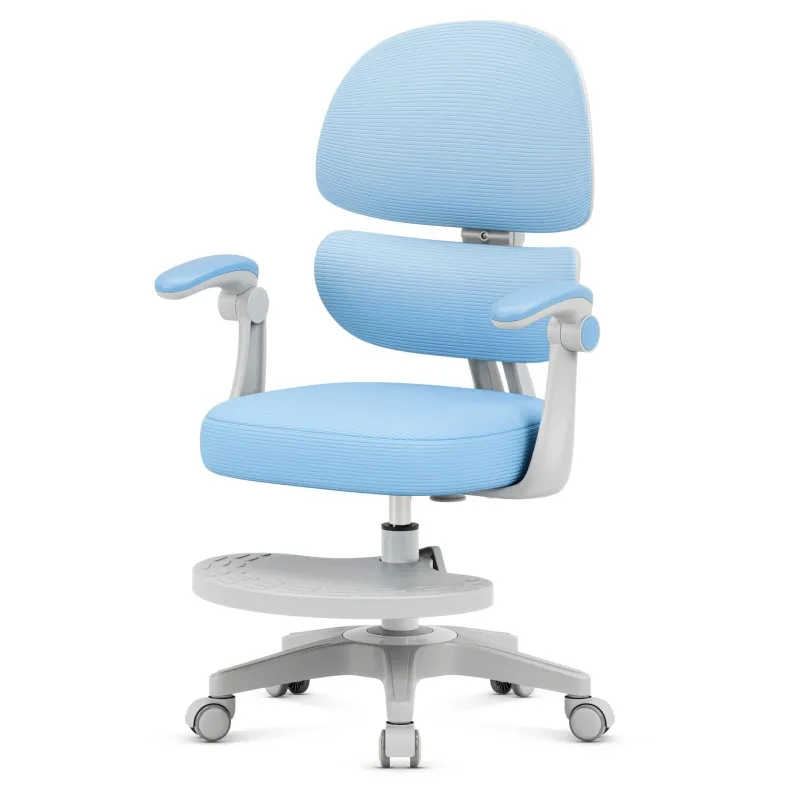 Junior 4.4 Blue Ergonomic Office Chair for Kids – view 5