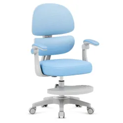 Junior 4.4 Blue Ergonomic Office Chair for Kids – view 6