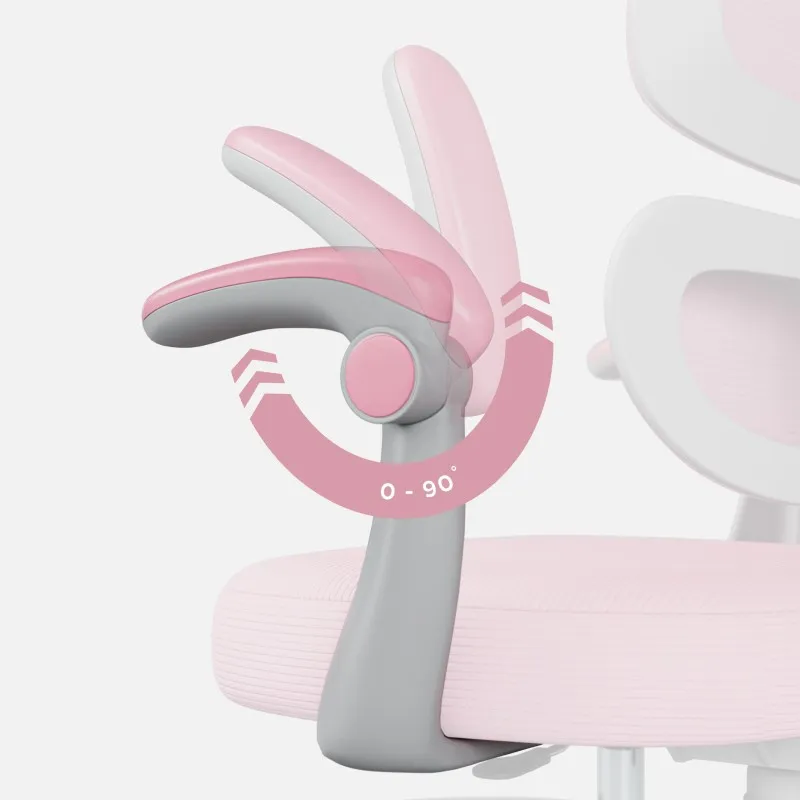 Junior 4.4 Pink Ergonomic Office Chair for Kids – view 2