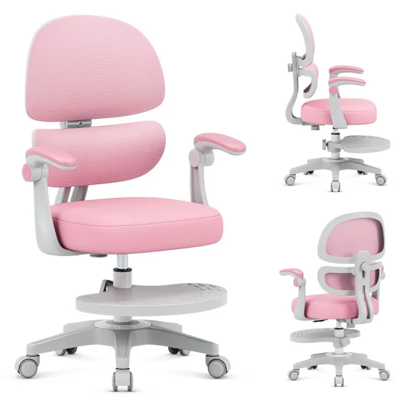 Junior 4.4 Pink Ergonomic Office Chair for Kids – view 7