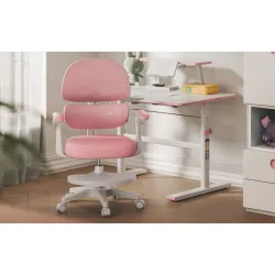 Junior 4.4 Pink Ergonomic Office Chair for Kids – view 12