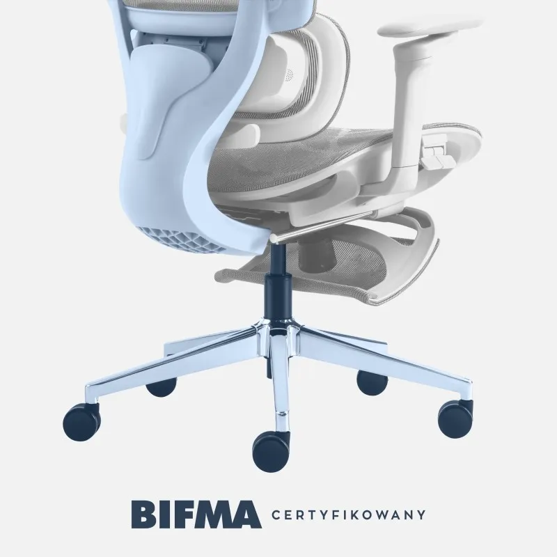 Visioner 8.3 Grey Office Chair with Massage Function – view 3