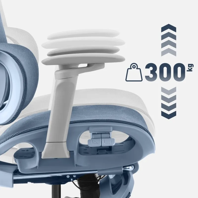 Visioner 8.3 Grey Office Chair with Massage Function – view 10