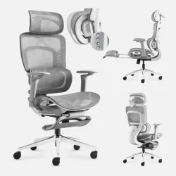 Visioner 8.3 Grey Office Chair with Massage Function – view 20