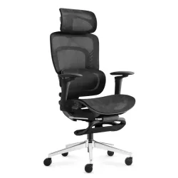 Visioner 8.3 Black Office Chair with Massage