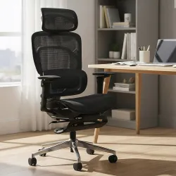 Visioner 8.3 Black Office Chair with Massage – view 2