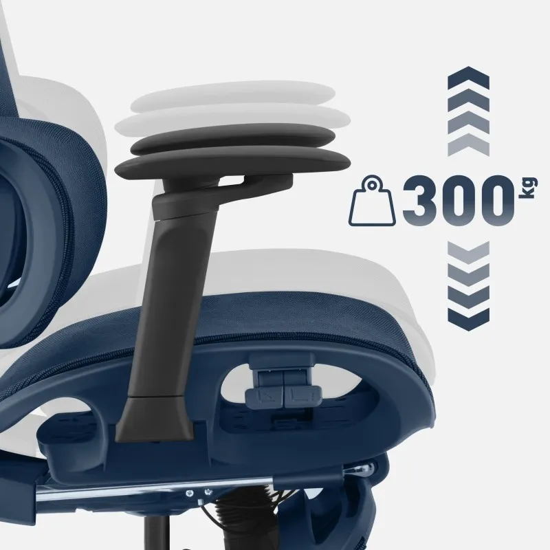 Visioner 8.3 Black Office Chair with Massage – view 14