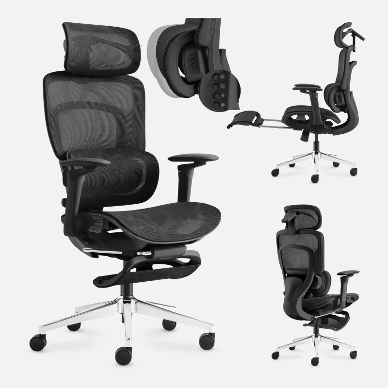 Visioner 8.3 Black Office Chair with Massage – view 16