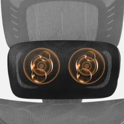 Visioner 8.3 Black Office Chair with Massage – view 17