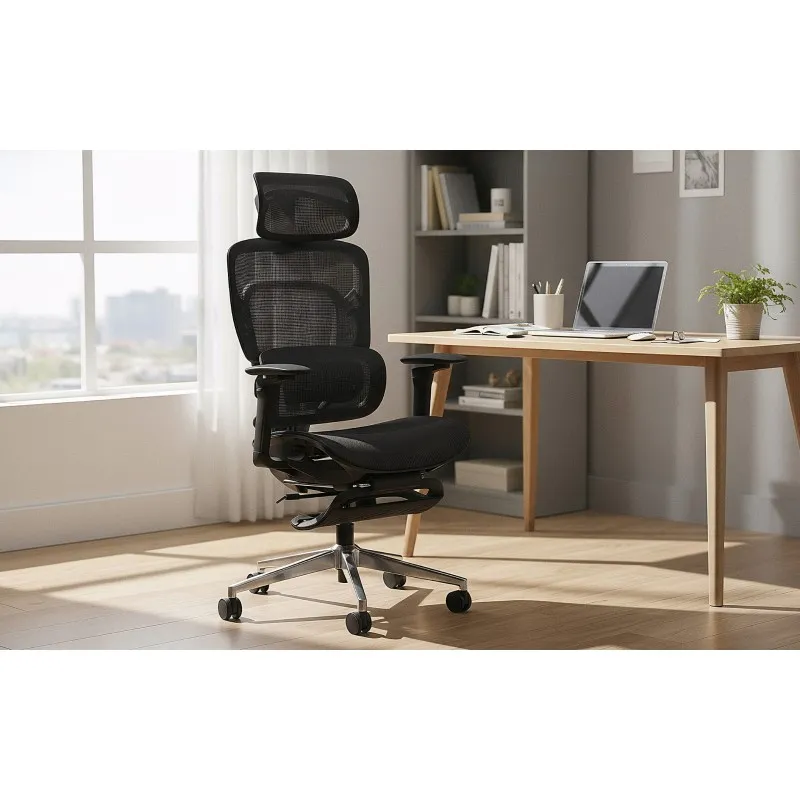 Visioner 8.3 Black Office Chair with Massage – view 20
