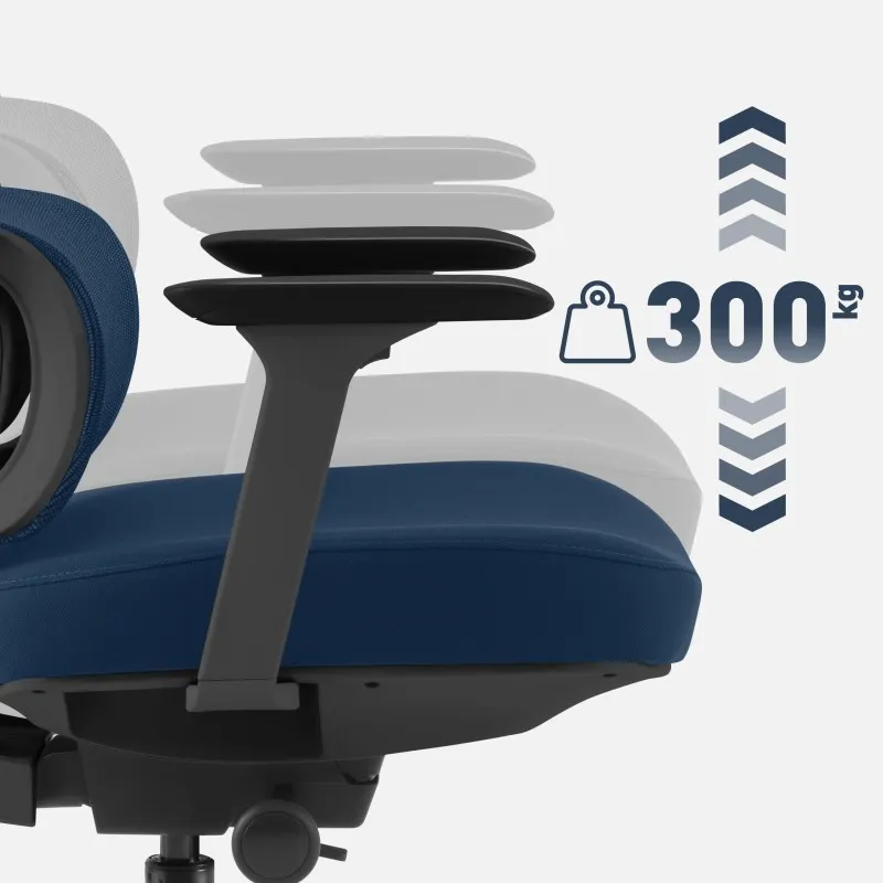 Visioner 6.1 Black Office Chair with Massage – view 5