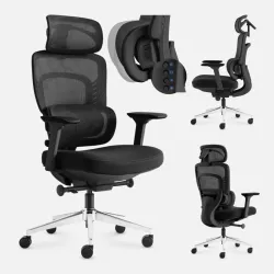 Visioner 6.1 Black Office Chair with Massage – view 10